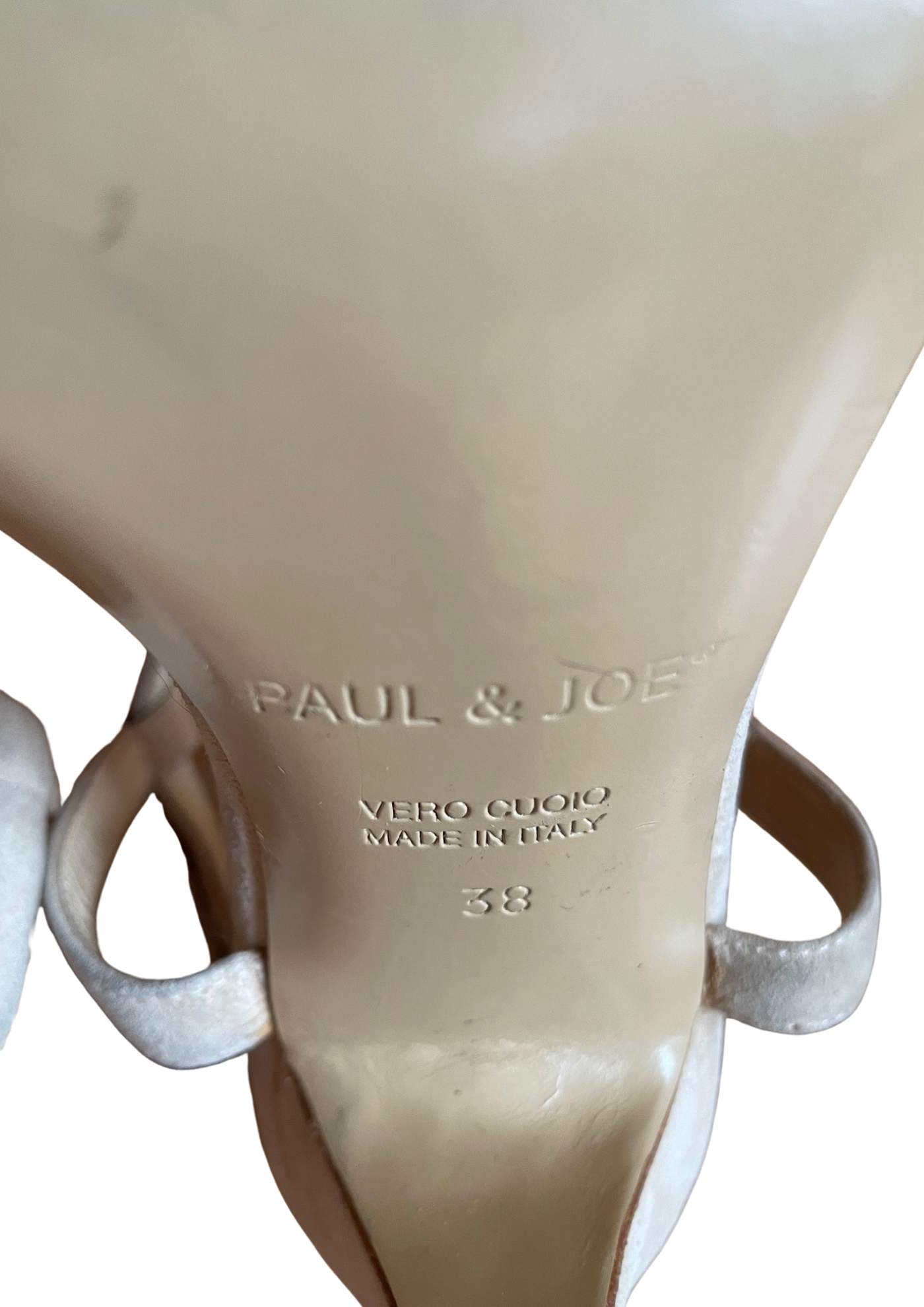👠 Sandales “Vero Cuoio” T-strap Suédé Beige Pointure 38 👠