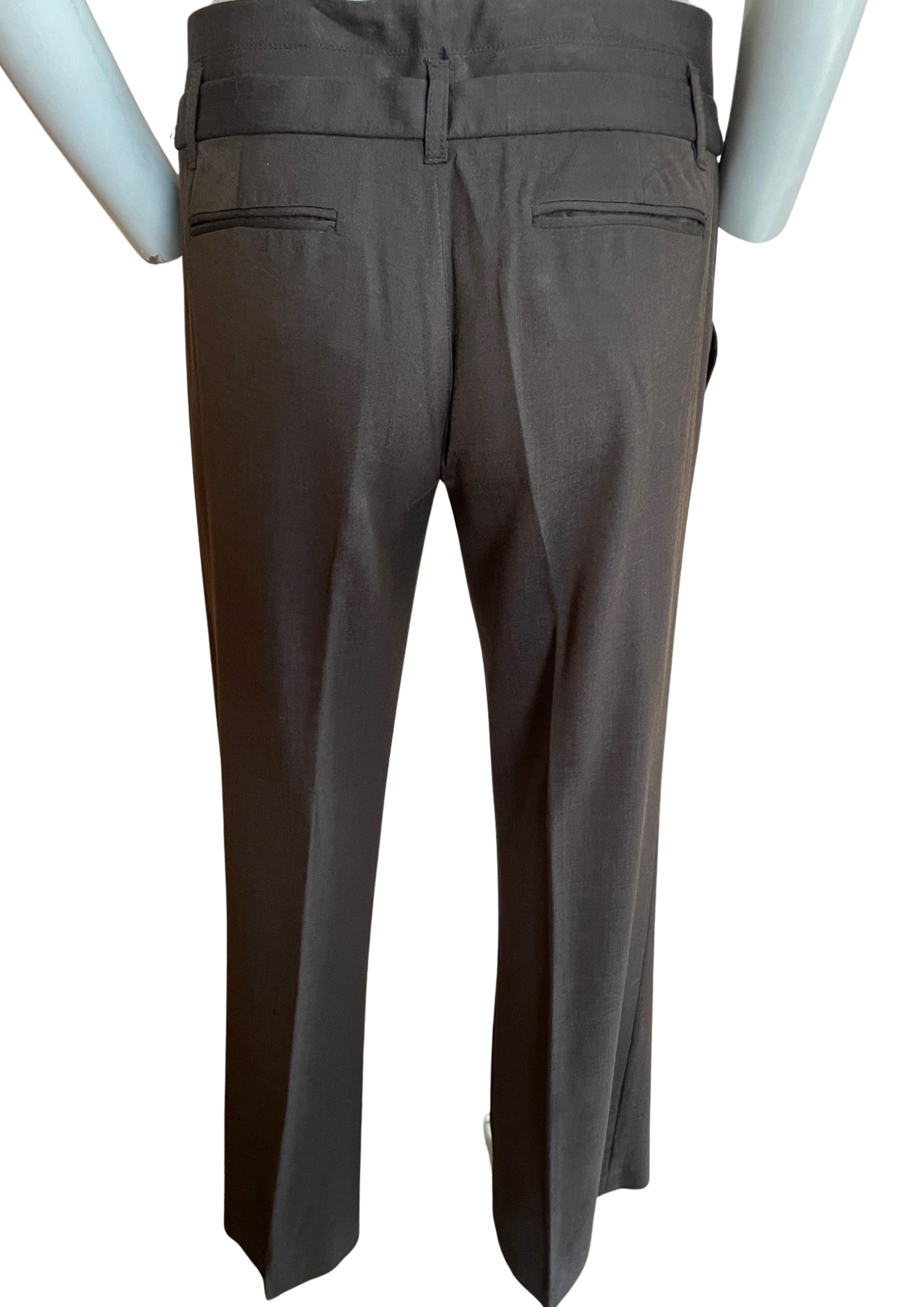 Pantalon 🤎 Élégance Tailleur Chocolat – Taille 36  ✨