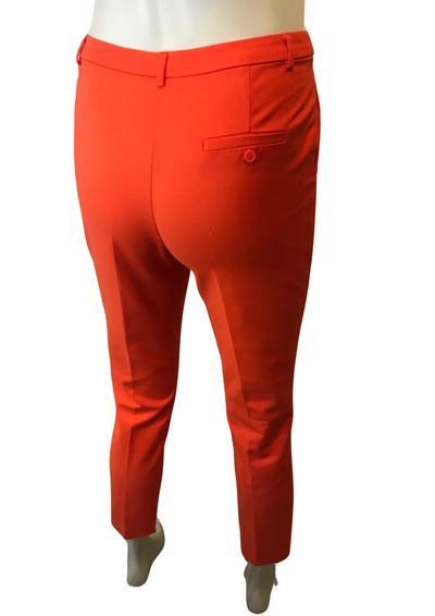 Pantalon cigarette orange – Taille 36 🍊👖