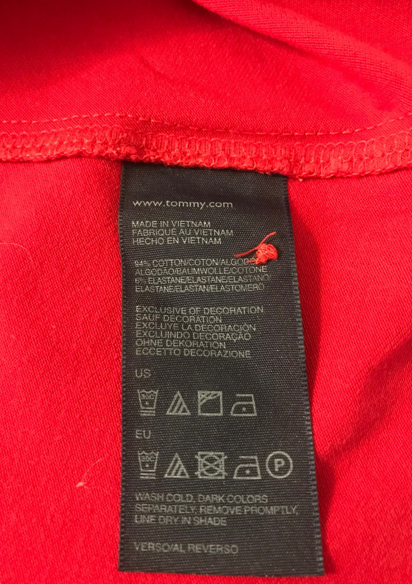Polo rouge 🔴 – Slim Fit, manches longues Taille 42 ✨