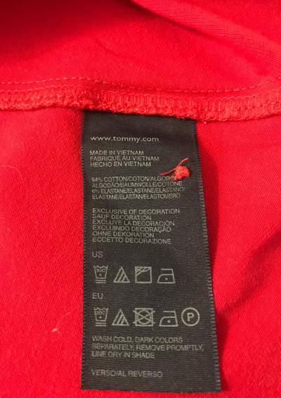 Polo rouge 🔴 – Slim Fit, manches longues Taille 42 ✨