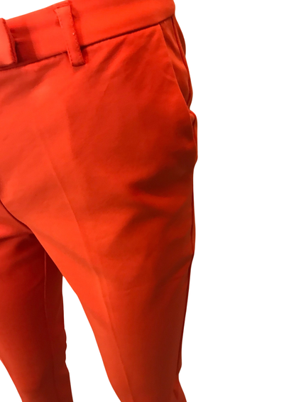 Pantalon cigarette orange – Taille 36 🍊👖