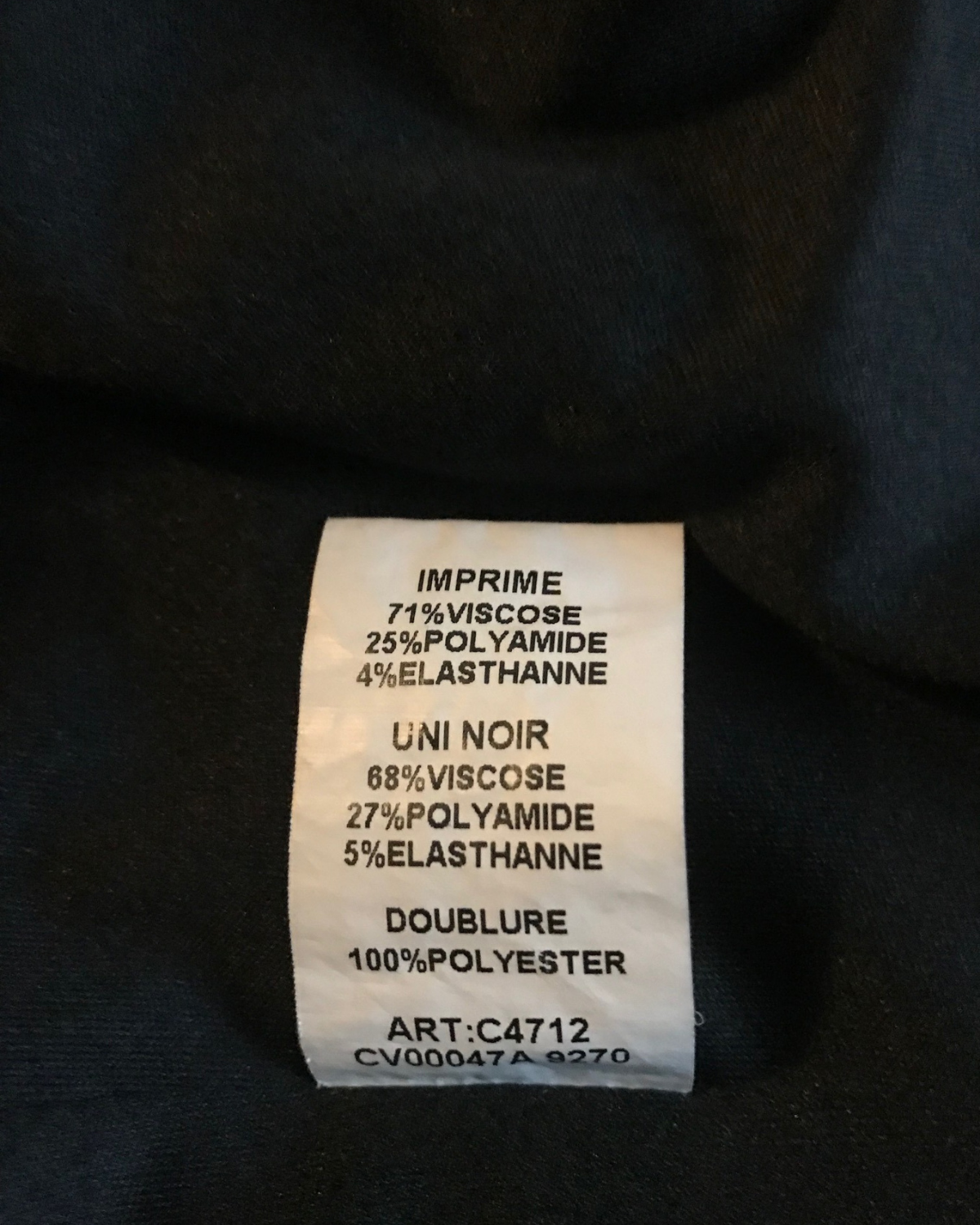 Blouson teddy Taille 44