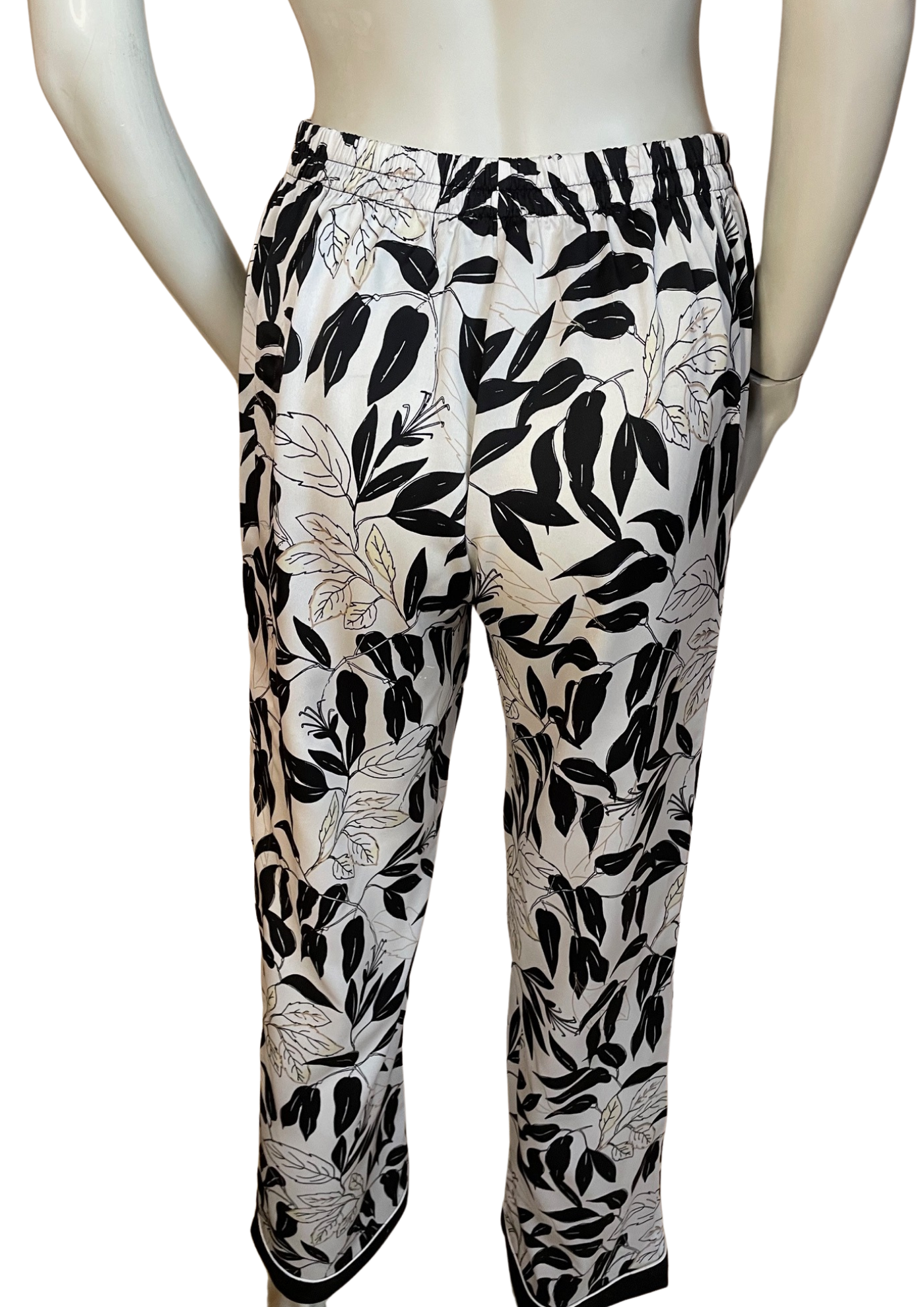 🍃 Pantalon à motifs floraux Taille 36 🍃