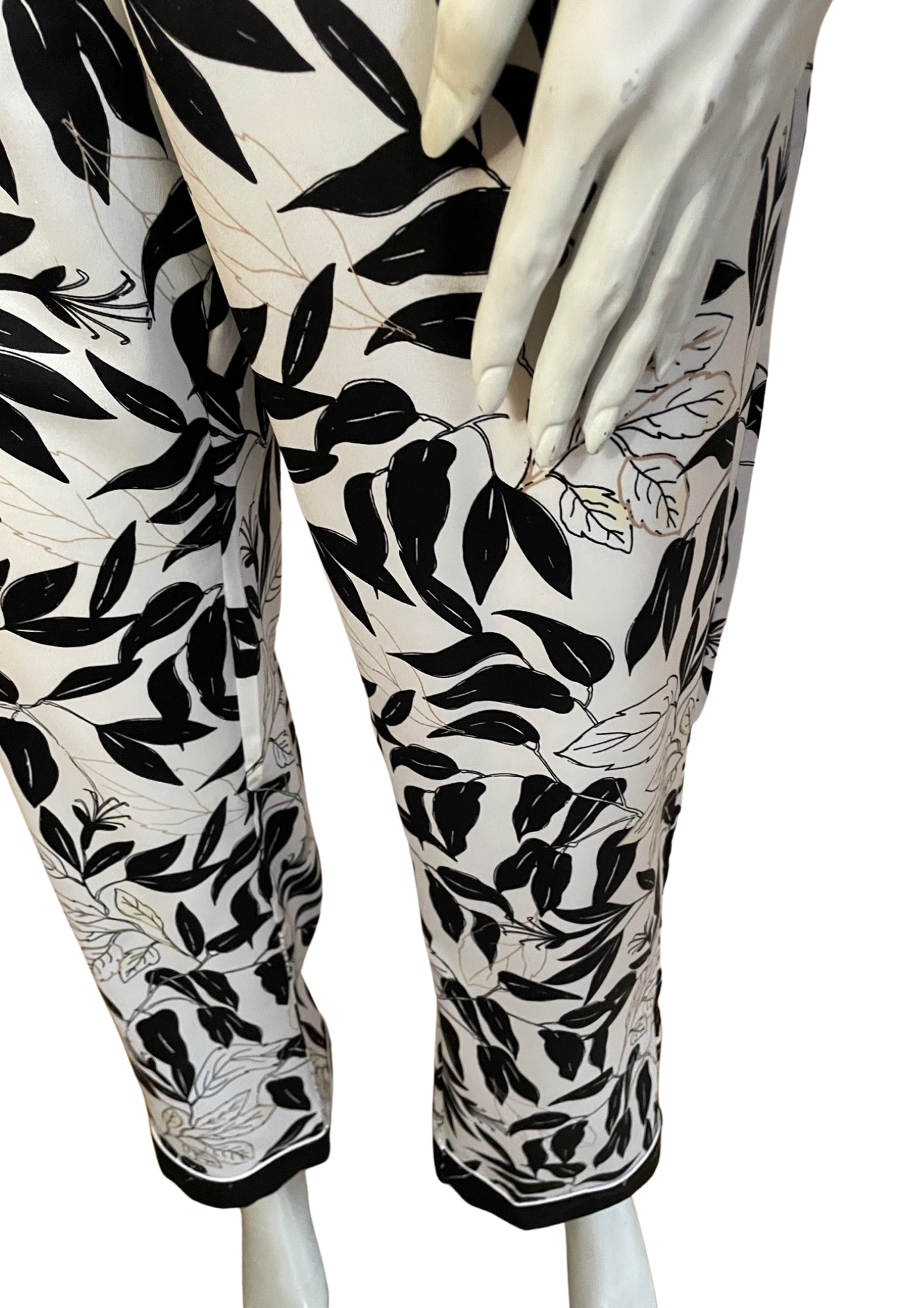 🍃 Pantalon à motifs floraux Taille 36 🍃