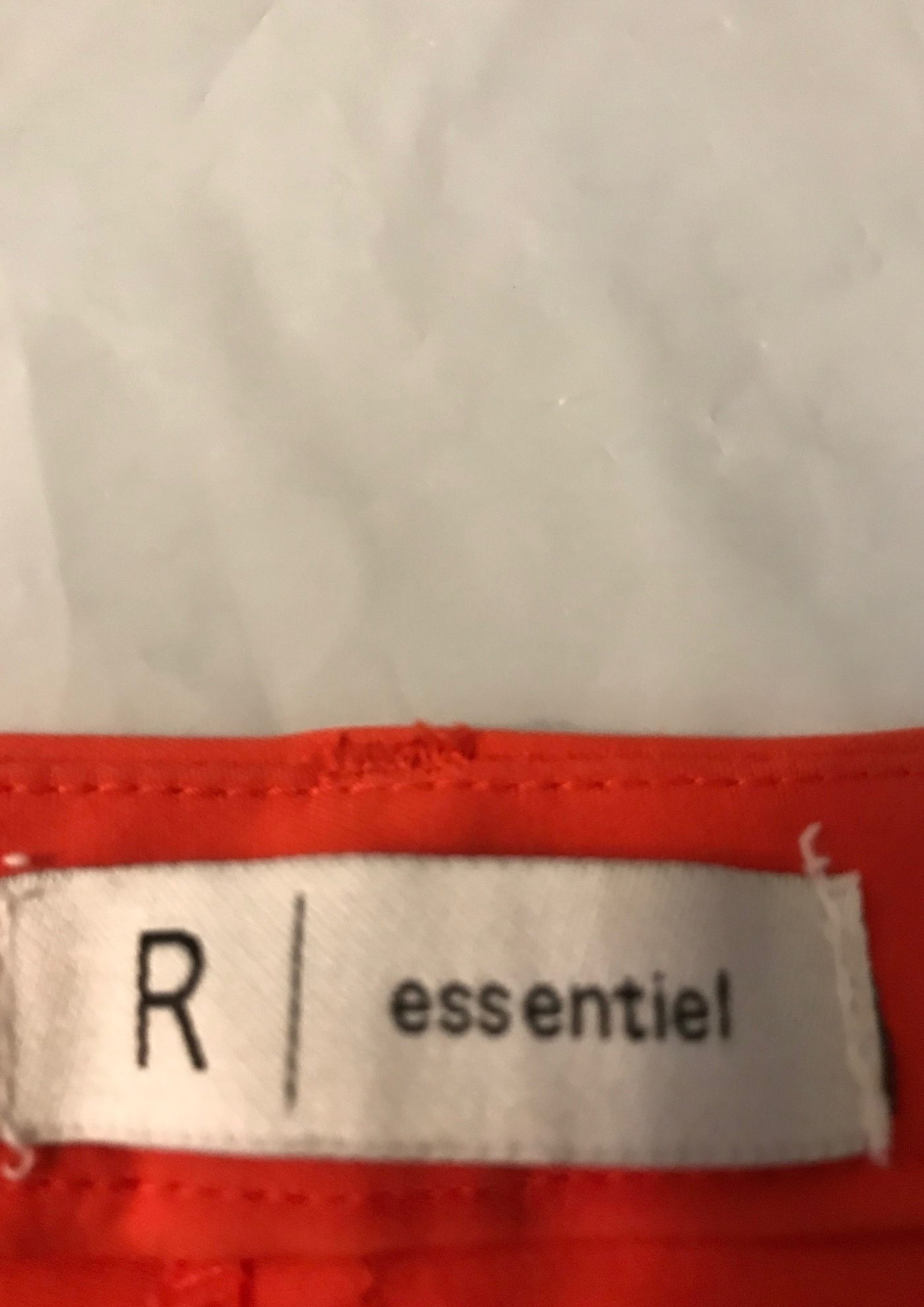 Pantalon cigarette orange – Taille 36 🍊👖