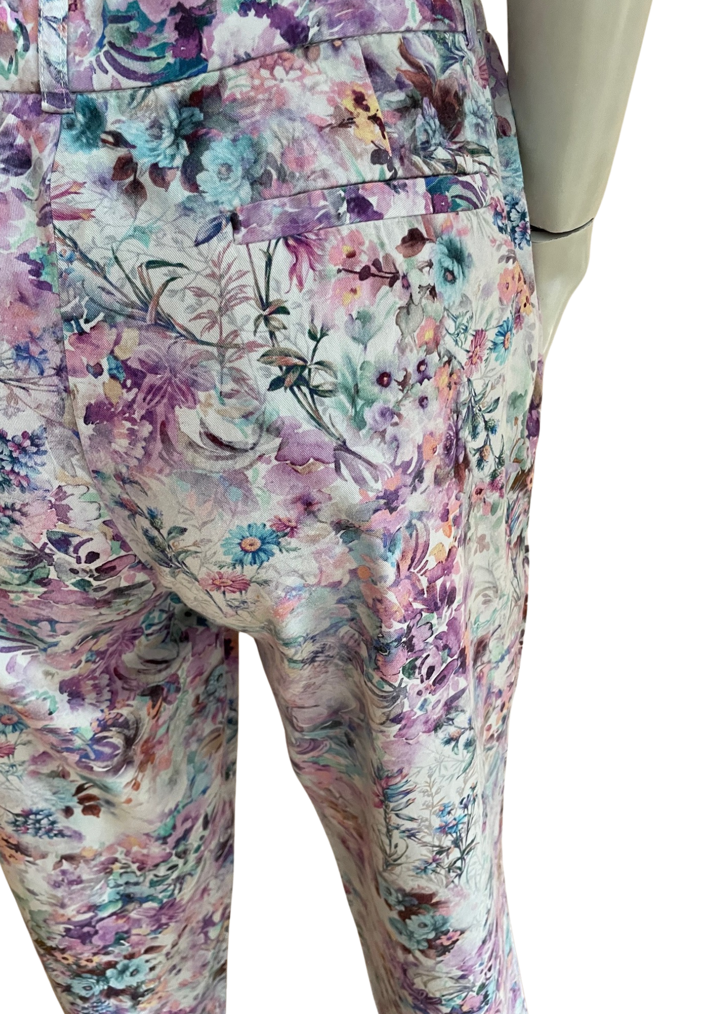 🌸 Pantalon floral Taille 40 🌸