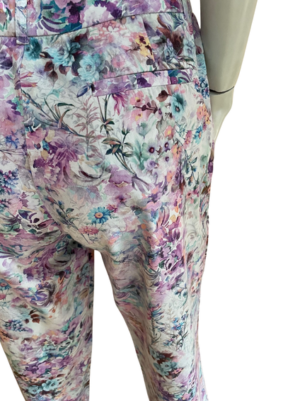 🌸 Pantalon floral Taille 40 🌸