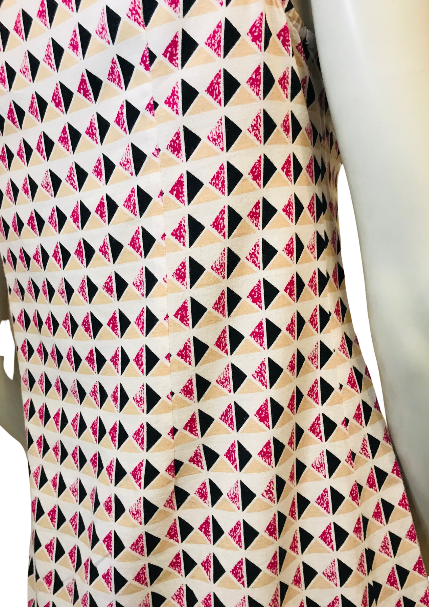 Robe à motifs avec plastron Taille 36