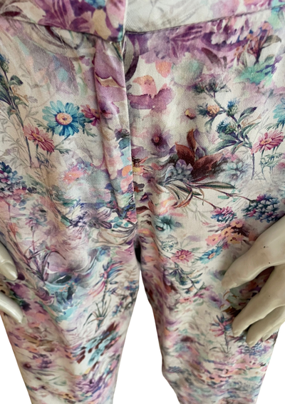🌸 Pantalon floral Taille 40 🌸