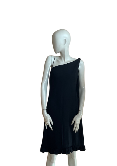 🖤 Robe noire asymétrique Taille 36 🖤