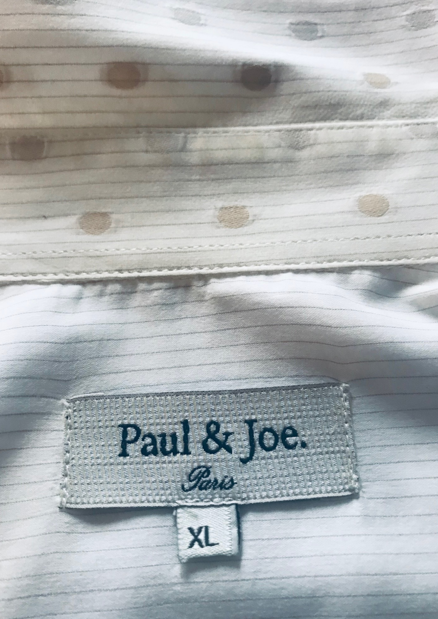 Chemise à pois Taille XL