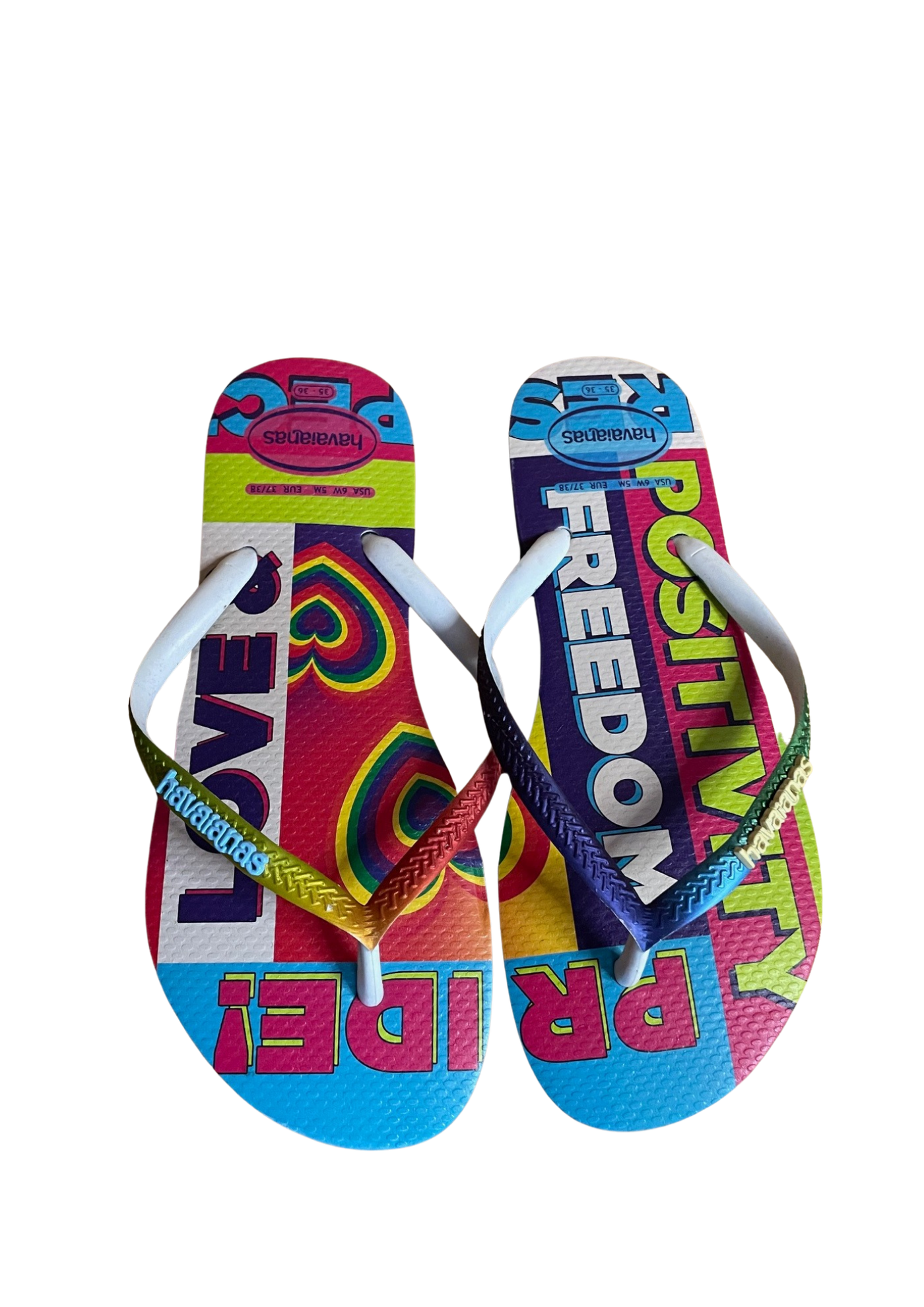 🌈 Tongs Édition Spéciale Pointure 35  🌈