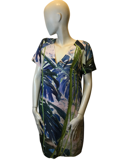 Robe en lin et soie Taille 40