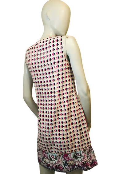 Robe à motifs avec plastron Taille 36