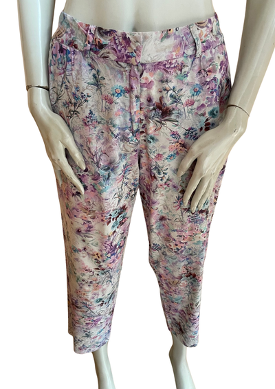 🌸 Pantalon floral Taille 40 🌸