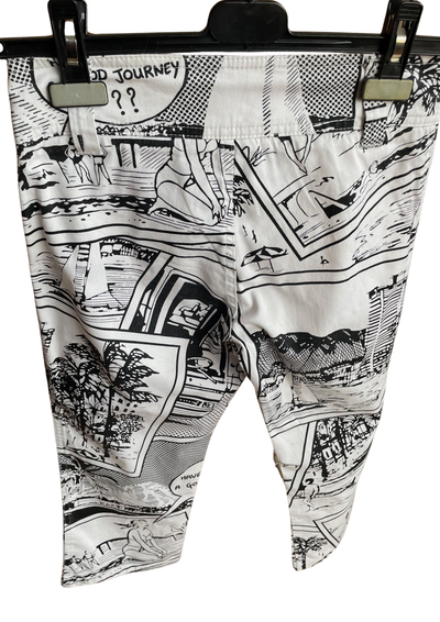 🌟 Pantalon imprimé graphique Taille 34🌟
