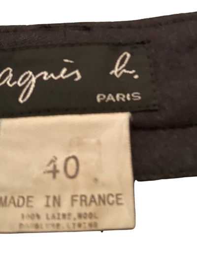 ✨ Short noir en laine Taille 40 🇫🇷🖤