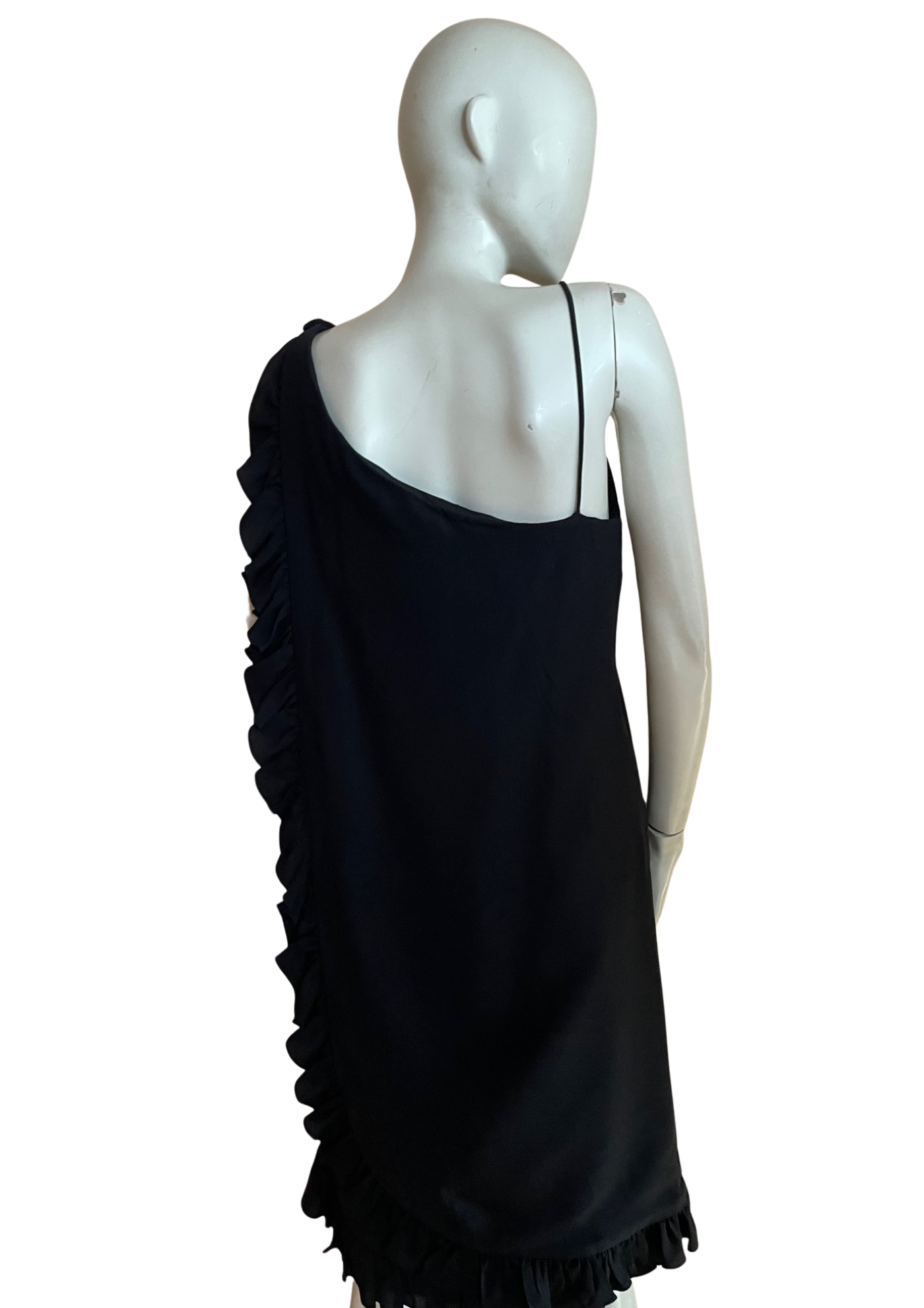 🖤 Robe noire asymétrique Taille 36 🖤