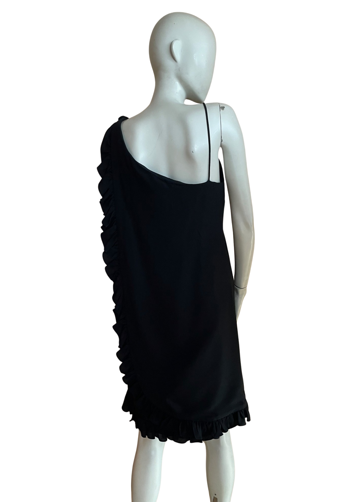🖤 Robe noire asymétrique Taille 36 🖤