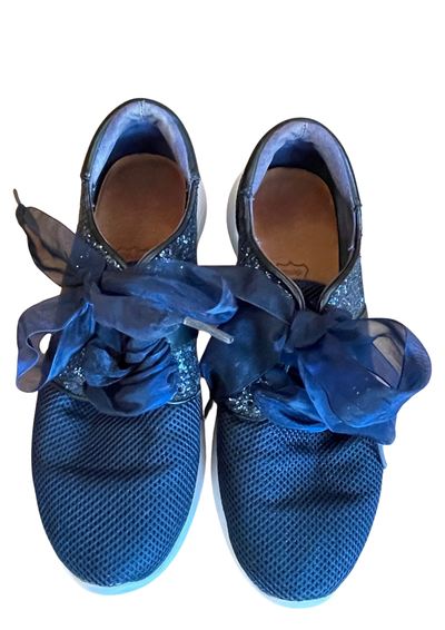 👟 Baskets bleues élégantes avec nœuds en tissu Pointure 37 👟