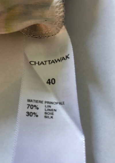 Robe en lin et soie Taille 40