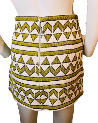 Jupe à motifs ethniques Taille 36