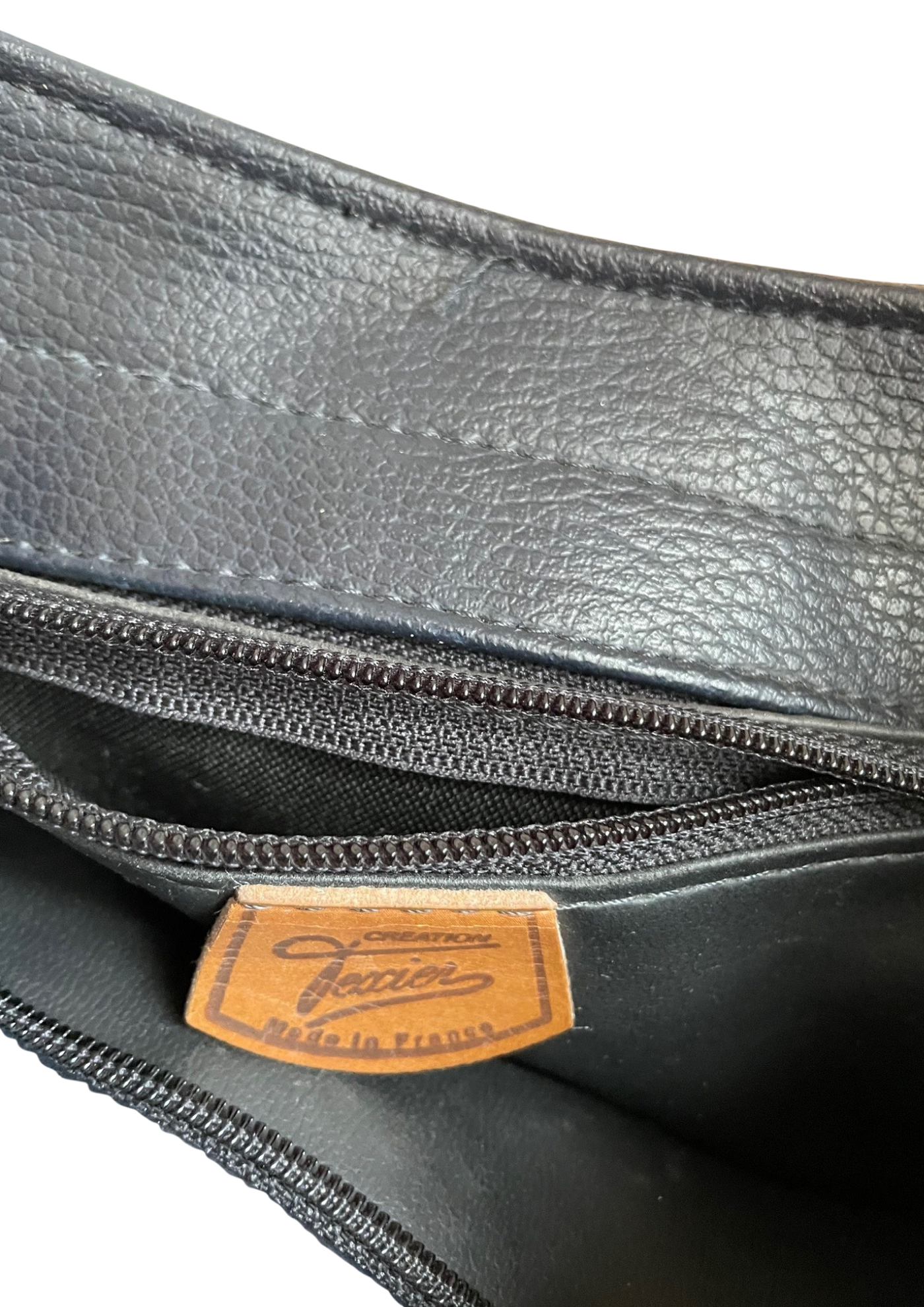 👜 Sac bandoulière en cuir noir – Élégance française 🖤🇫🇷