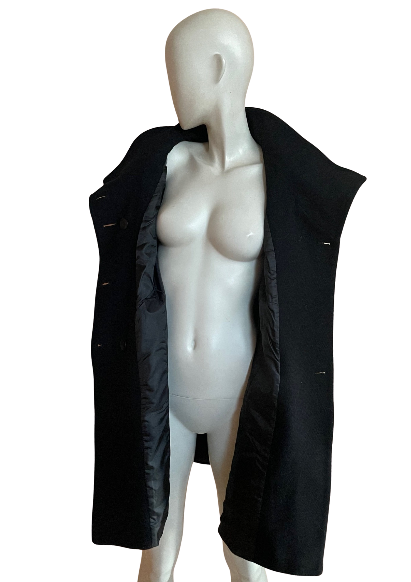 🧥✨ Manteau Chic Noir Taille 44