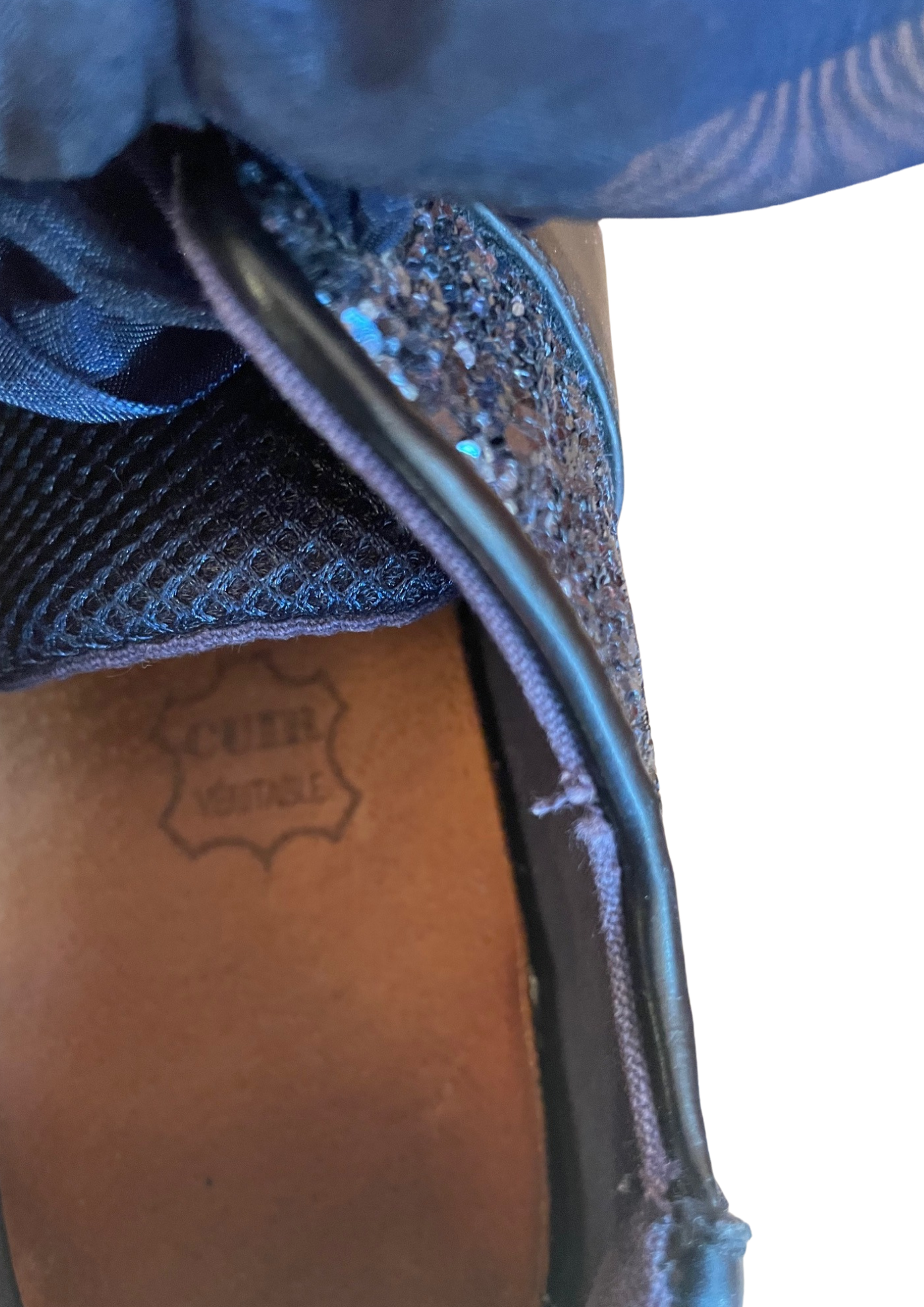 👟 Baskets bleues élégantes avec nœuds en tissu Pointure 37 👟