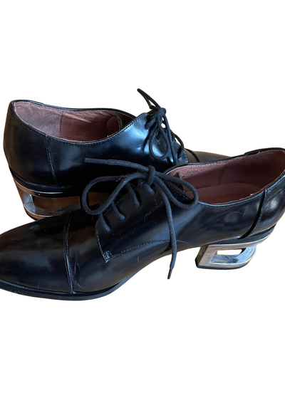 🖤 Derbies à talons ajourés Pointure 41 🖤