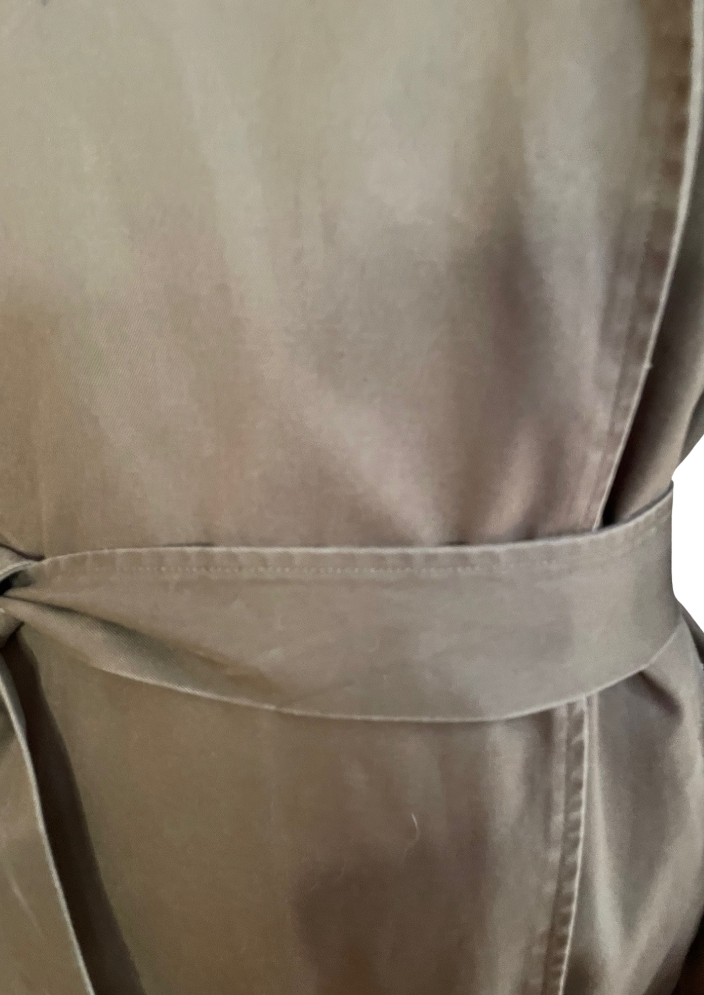 Trench ceinturé en coton brun – Taille 40 🧥