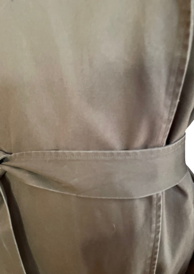 Trench ceinturé en coton brun – Taille 40 🧥