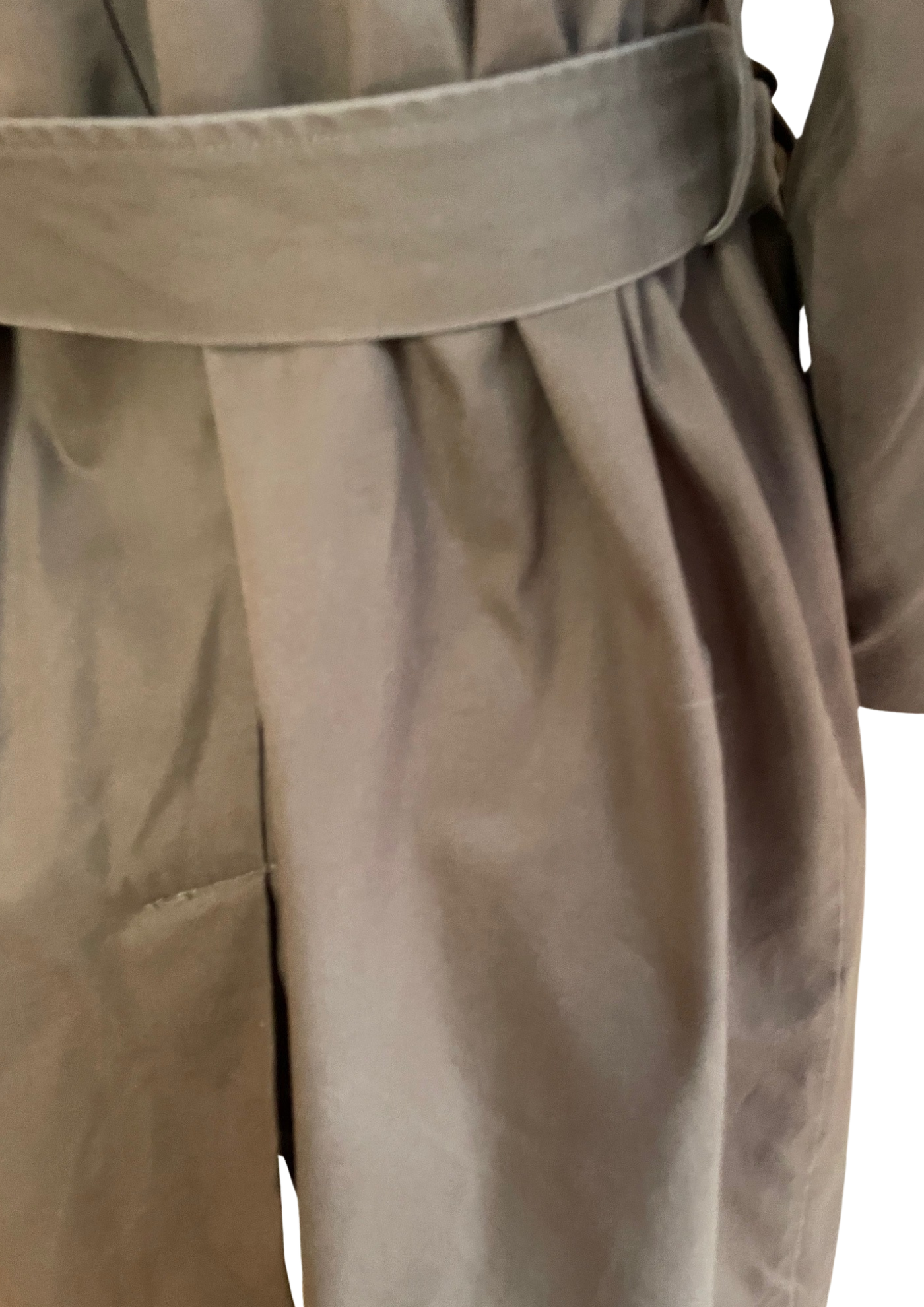 Trench ceinturé en coton brun – Taille 40 🧥