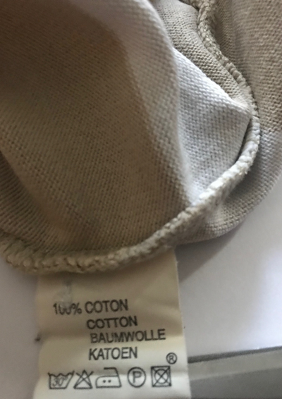 Polo rayé col en jean Taille XL