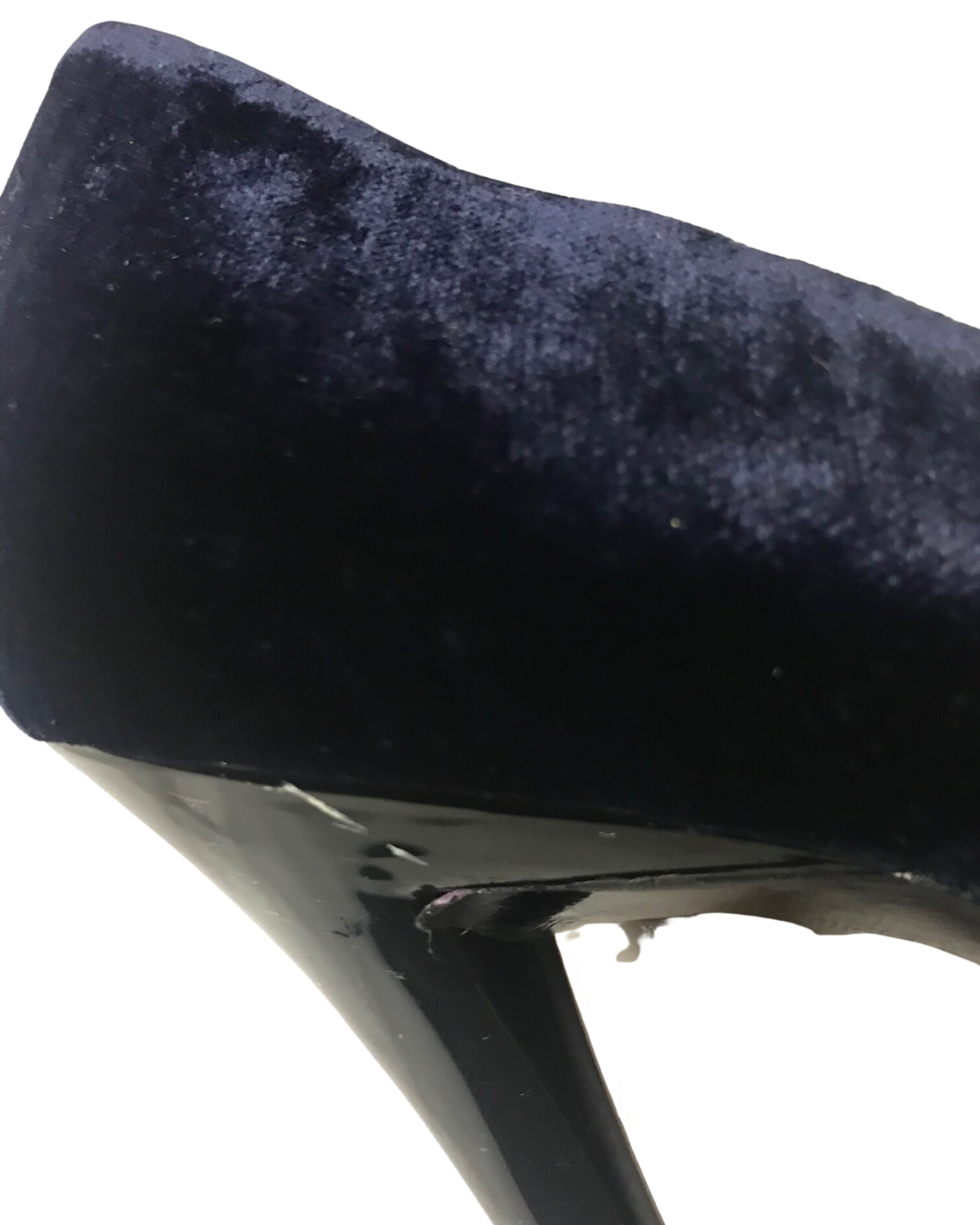 💎 Escarpins Cristaux & Velours Pointure 41 💙