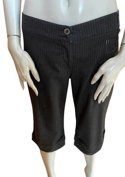🌟 Pantacourt capri rayé Taille 38 🌟