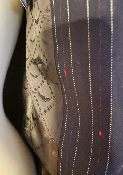 🖤 Veste – Rayures chic et allure rock Taille 34 ✨