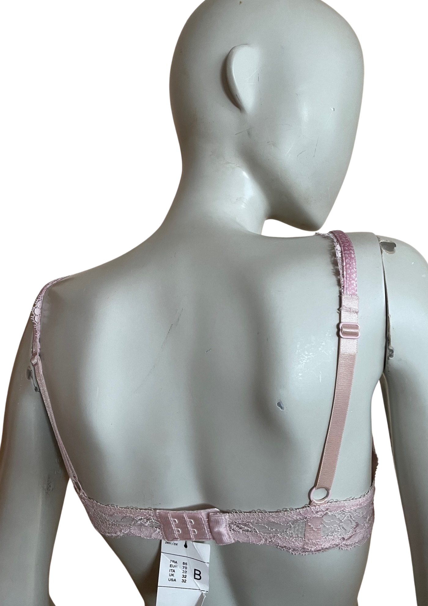 🌸 Soutien-gorge en dentelle rose 85B (Neuf) 🌸