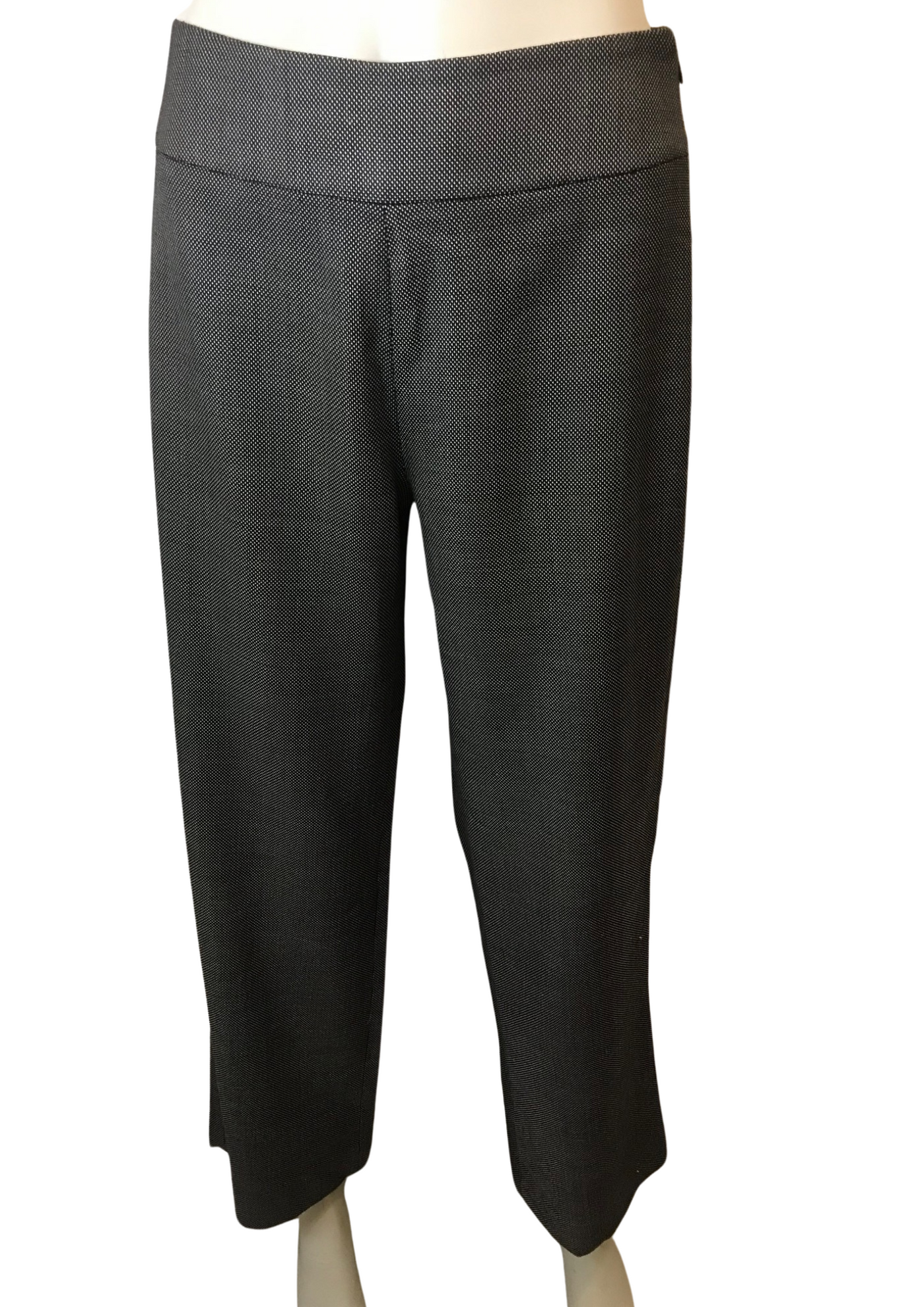 👖 Pantalon chiné en coton  polyester – Taille 36 (Made in Italy) ✨