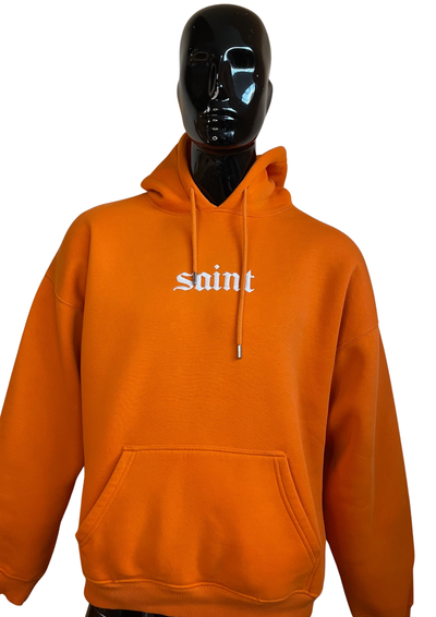 💥 Hoodie orange "Saint" Taille M 💥