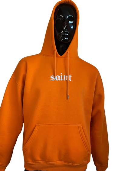 💥 Hoodie orange "Saint" Taille M 💥