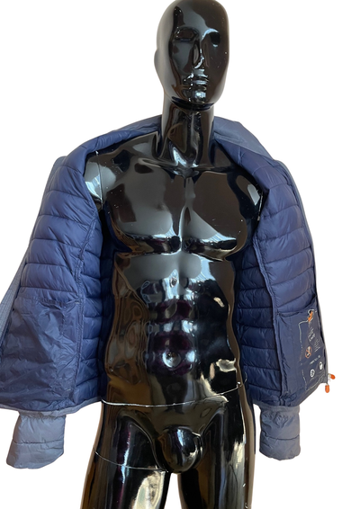 🧥 Doudoune grise légère – Homme (Taille L) 🌿✨