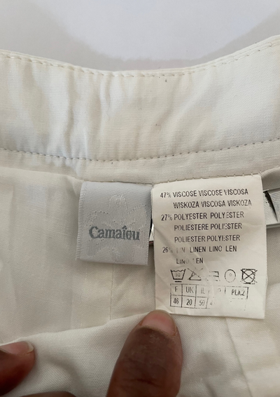 🌟 Pantalon blanc Taille 46 🌟
