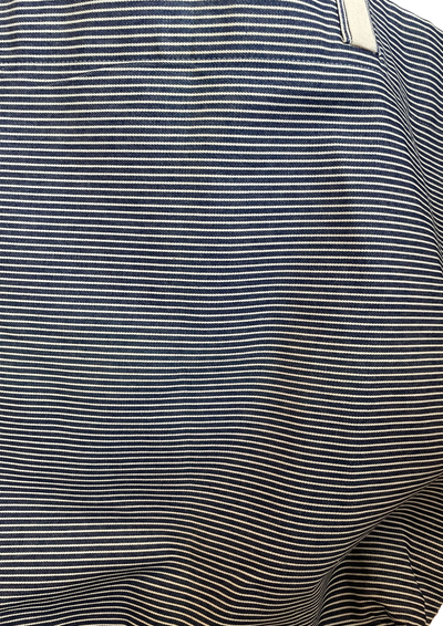👜 Sac de plage à rayures bleu et blanc 👜