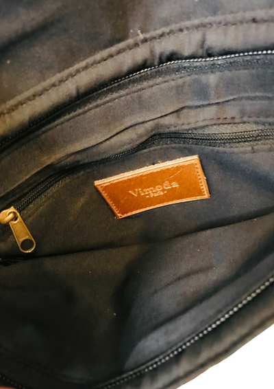 Pochette Motifs Ethniques & Chaîne Bronze 👜
