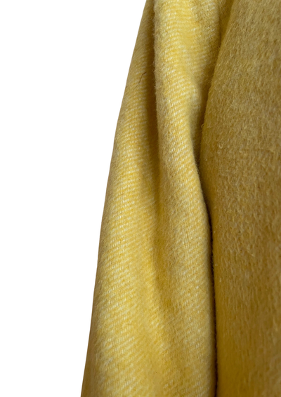 🧥✨ Manteau capuche jaune – Taille 42