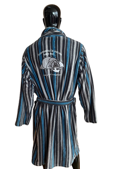 🛁 Peignoir rayé ultra doux Taille XXXL ✨