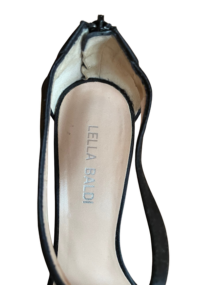 🖤 Sandales Noires à Talons – Élégance Italienne Pointure 37