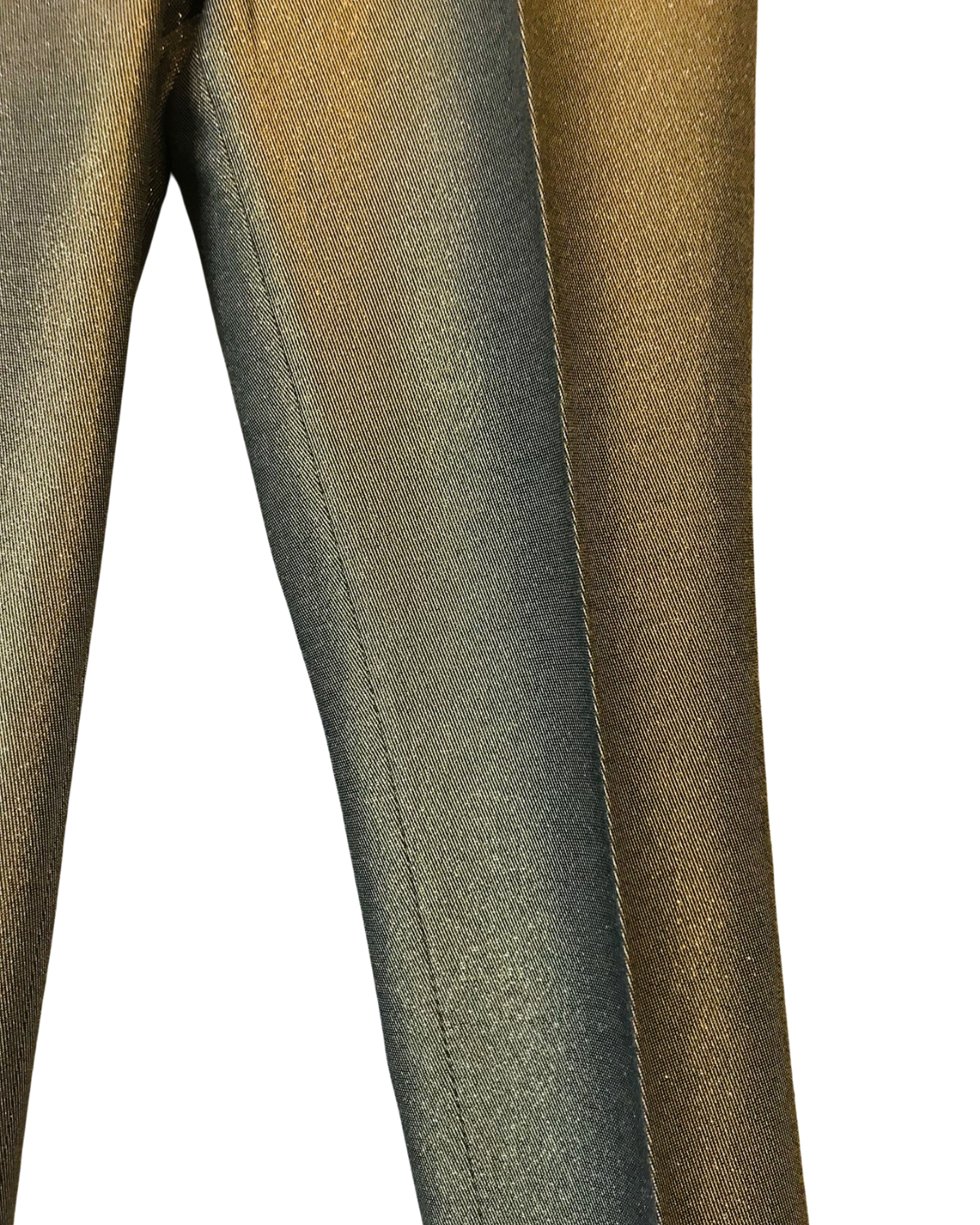 Pantalon doré taille 38